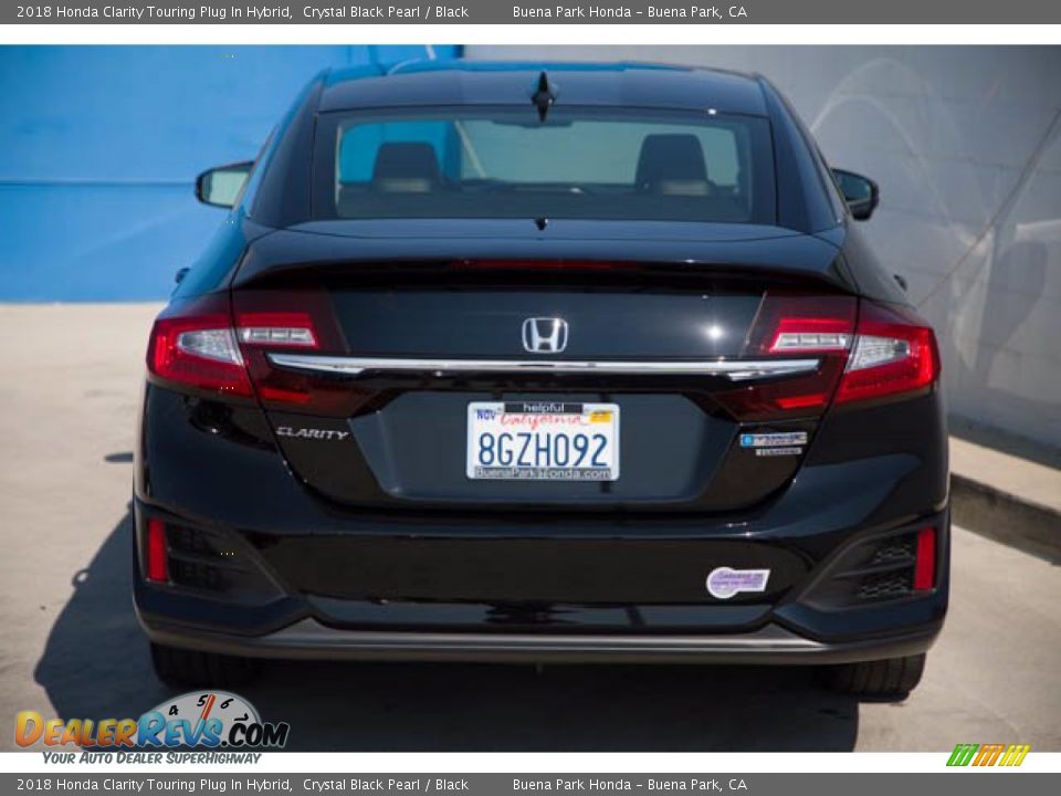 2018 Honda Clarity Touring Plug In Hybrid Crystal Black Pearl / Black Photo #9