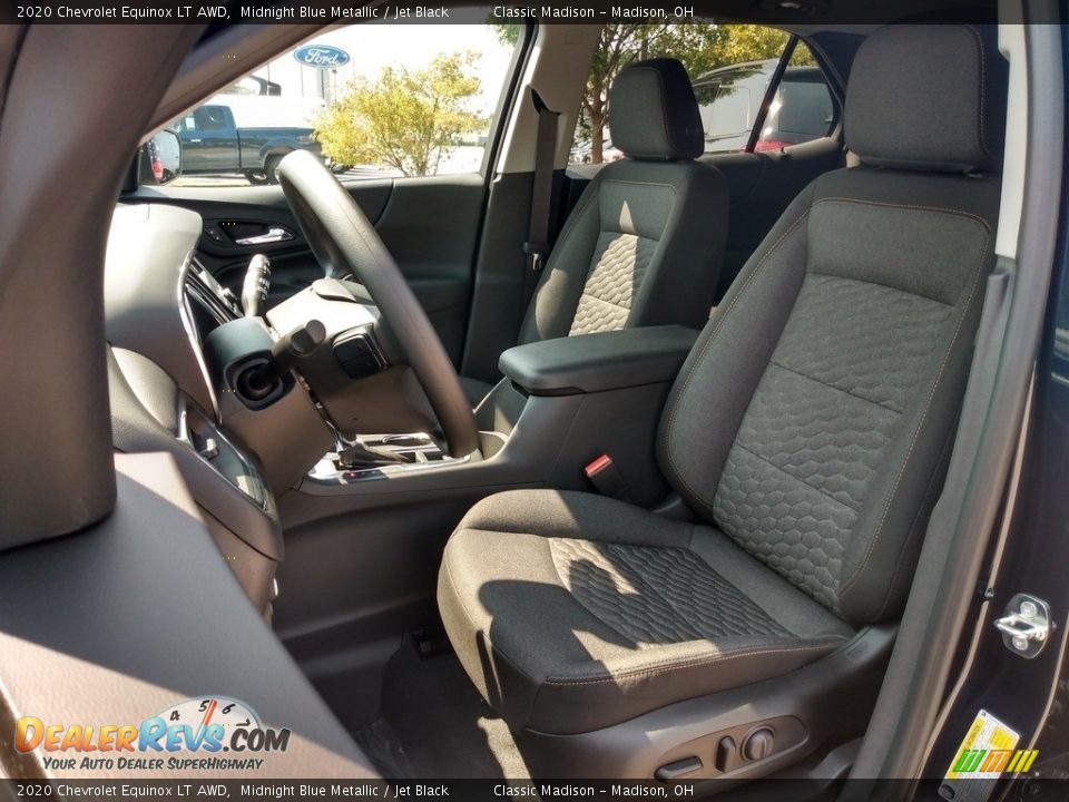 2020 Chevrolet Equinox LT AWD Midnight Blue Metallic / Jet Black Photo #2