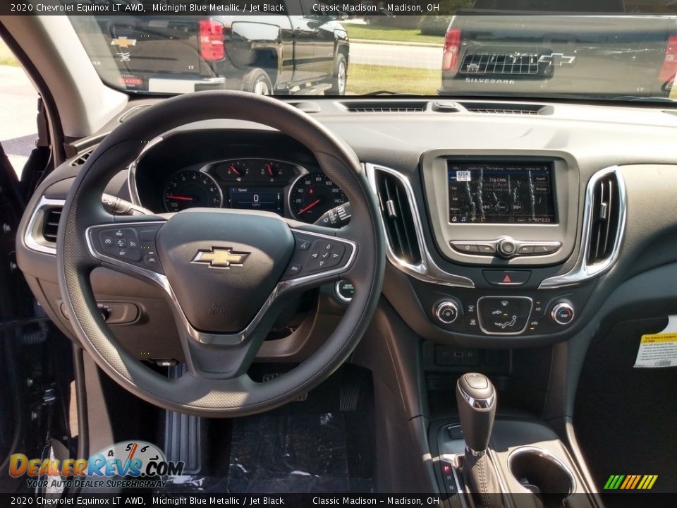 2020 Chevrolet Equinox LT AWD Midnight Blue Metallic / Jet Black Photo #3