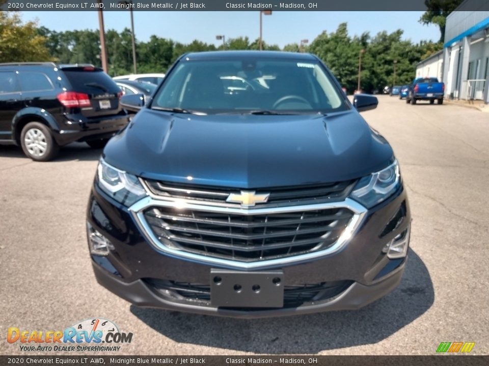 2020 Chevrolet Equinox LT AWD Midnight Blue Metallic / Jet Black Photo #4
