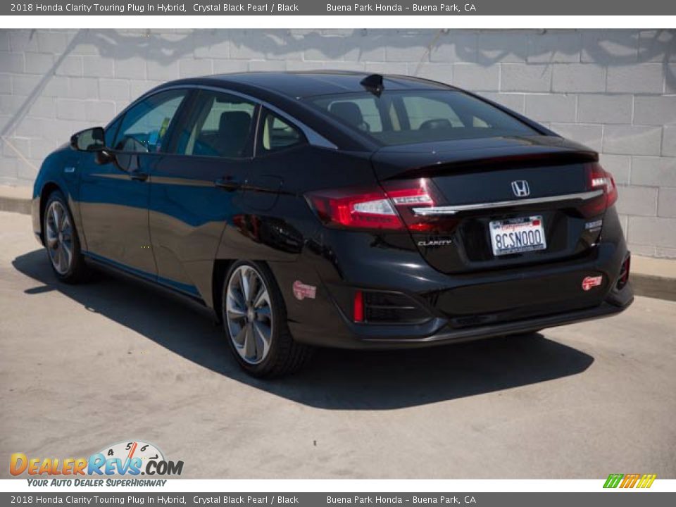 2018 Honda Clarity Touring Plug In Hybrid Crystal Black Pearl / Black Photo #2