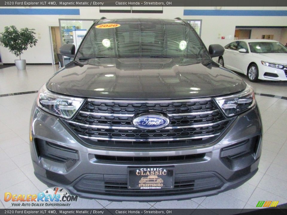 2020 Ford Explorer XLT 4WD Magnetic Metallic / Ebony Photo #2