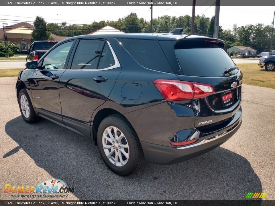 2020 Chevrolet Equinox LT AWD Midnight Blue Metallic / Jet Black Photo #6