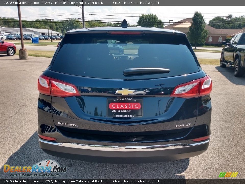 2020 Chevrolet Equinox LT AWD Midnight Blue Metallic / Jet Black Photo #7