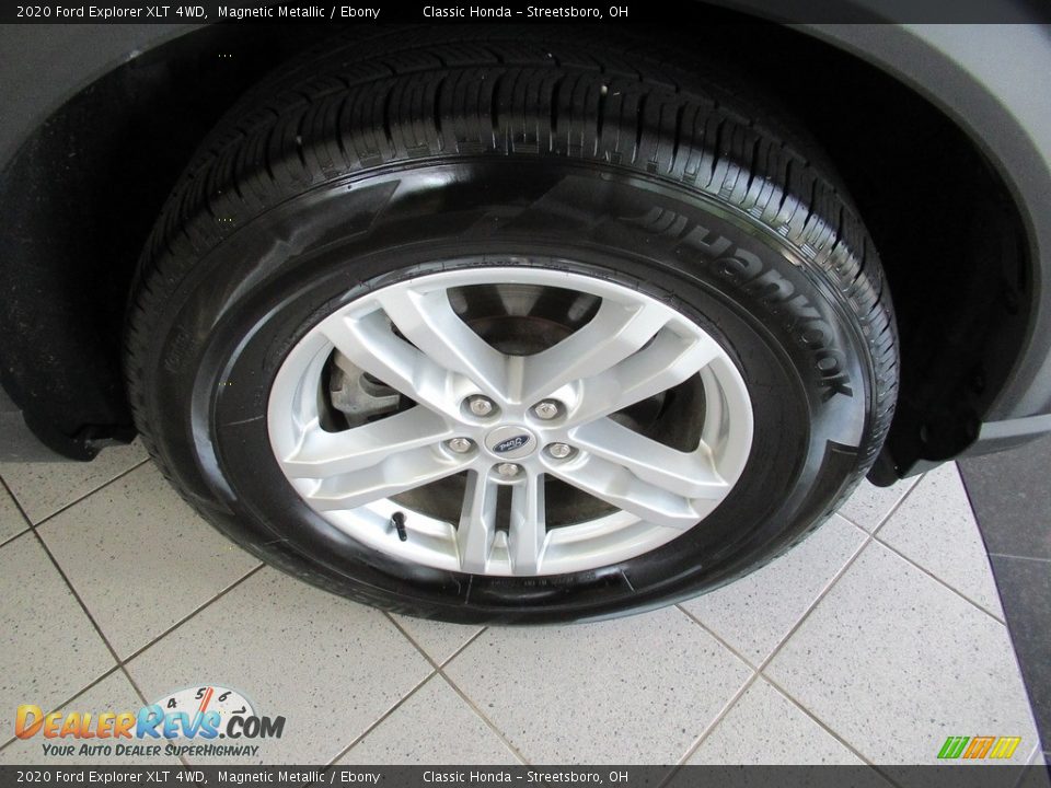 2020 Ford Explorer XLT 4WD Magnetic Metallic / Ebony Photo #5