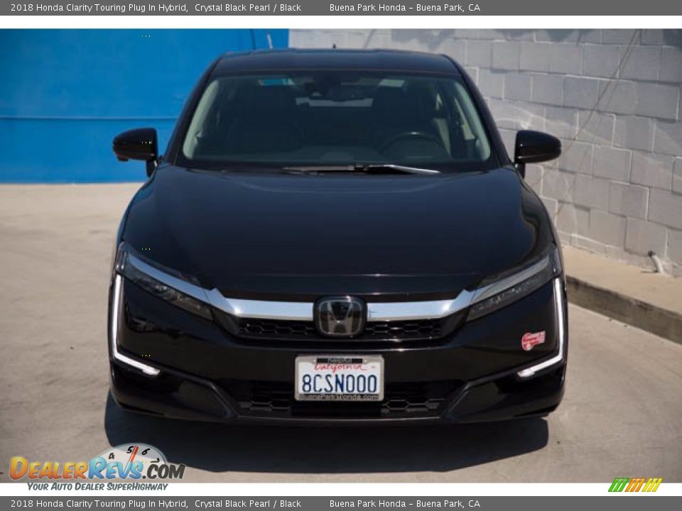 2018 Honda Clarity Touring Plug In Hybrid Crystal Black Pearl / Black Photo #7