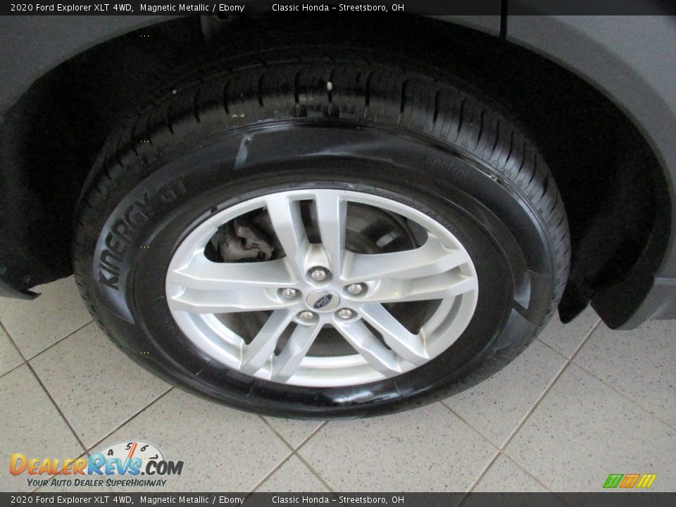 2020 Ford Explorer XLT 4WD Magnetic Metallic / Ebony Photo #6
