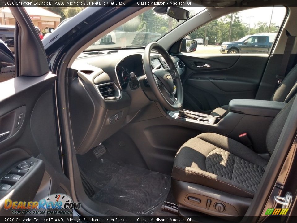 2020 Chevrolet Equinox LT AWD Midnight Blue Metallic / Jet Black Photo #10