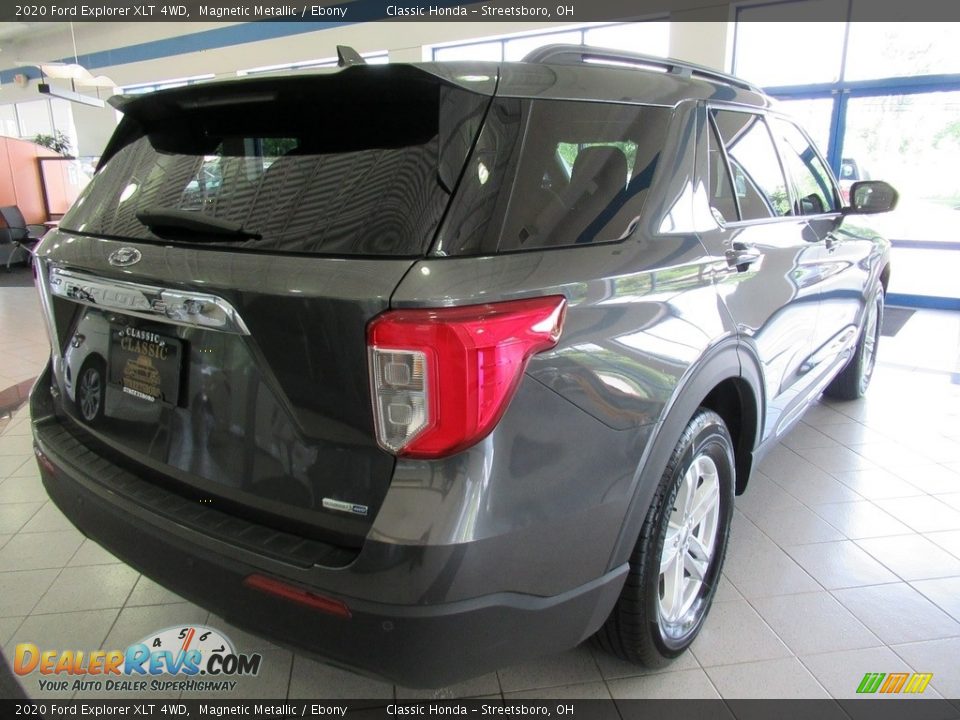 2020 Ford Explorer XLT 4WD Magnetic Metallic / Ebony Photo #7
