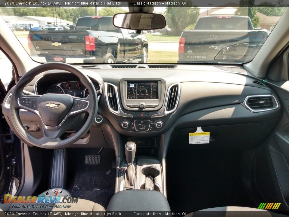 2020 Chevrolet Equinox LT AWD Midnight Blue Metallic / Jet Black Photo #11