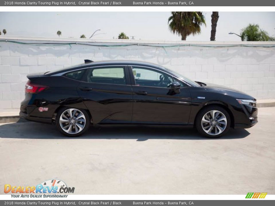 2018 Honda Clarity Touring Plug In Hybrid Crystal Black Pearl / Black Photo #10