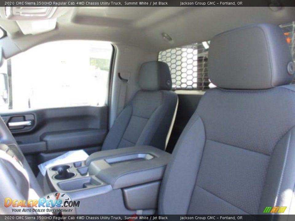 2020 GMC Sierra 3500HD Regular Cab 4WD Chassis Utility Truck Summit White / Jet Black Photo #4