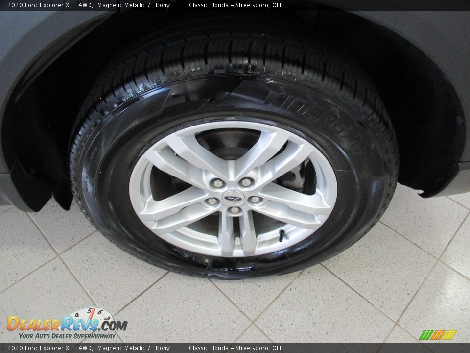 2020 Ford Explorer XLT 4WD Magnetic Metallic / Ebony Photo #11