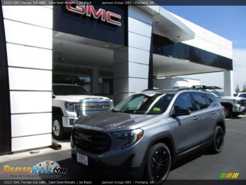 2020 GMC Terrain SLE AWD Satin Steel Metallic / Jet Black Photo #1