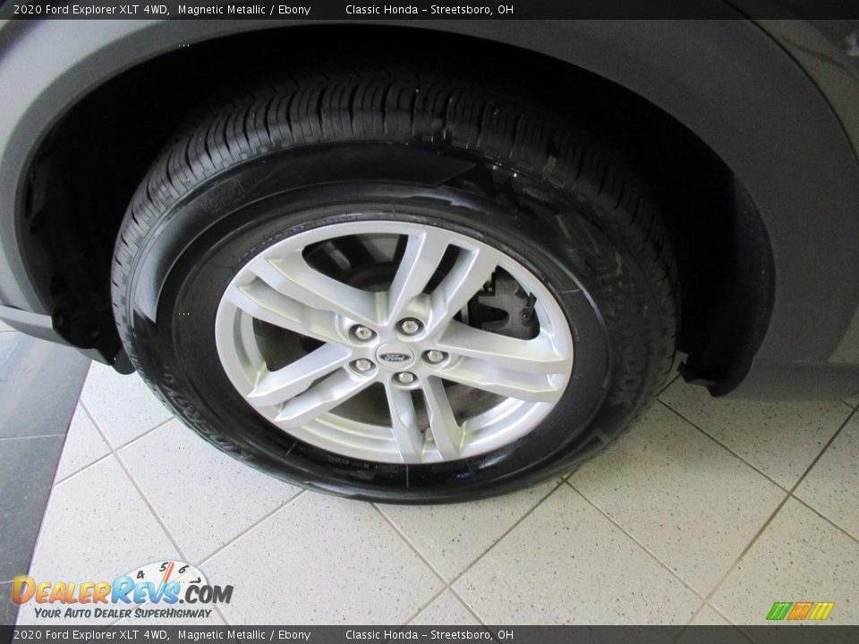 2020 Ford Explorer XLT 4WD Magnetic Metallic / Ebony Photo #12