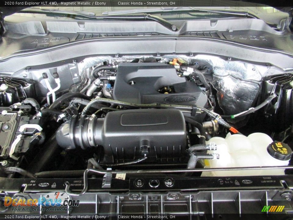 2020 Ford Explorer XLT 4WD Magnetic Metallic / Ebony Photo #13