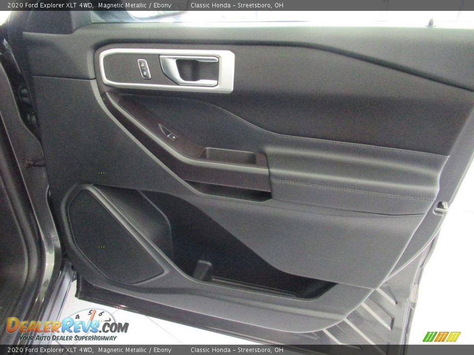 2020 Ford Explorer XLT 4WD Magnetic Metallic / Ebony Photo #14