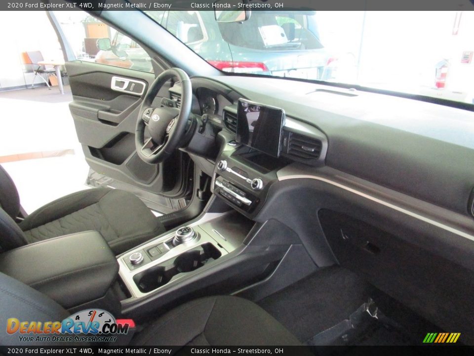2020 Ford Explorer XLT 4WD Magnetic Metallic / Ebony Photo #15