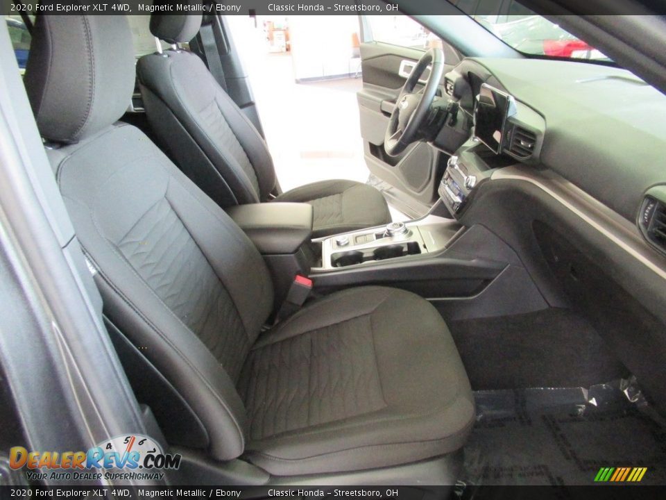 2020 Ford Explorer XLT 4WD Magnetic Metallic / Ebony Photo #16