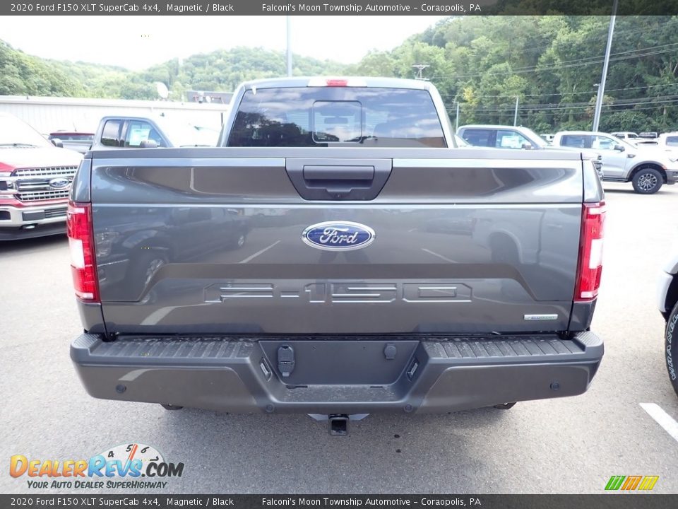 2020 Ford F150 XLT SuperCab 4x4 Magnetic / Black Photo #4