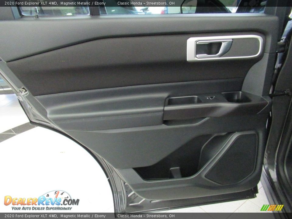 2020 Ford Explorer XLT 4WD Magnetic Metallic / Ebony Photo #24
