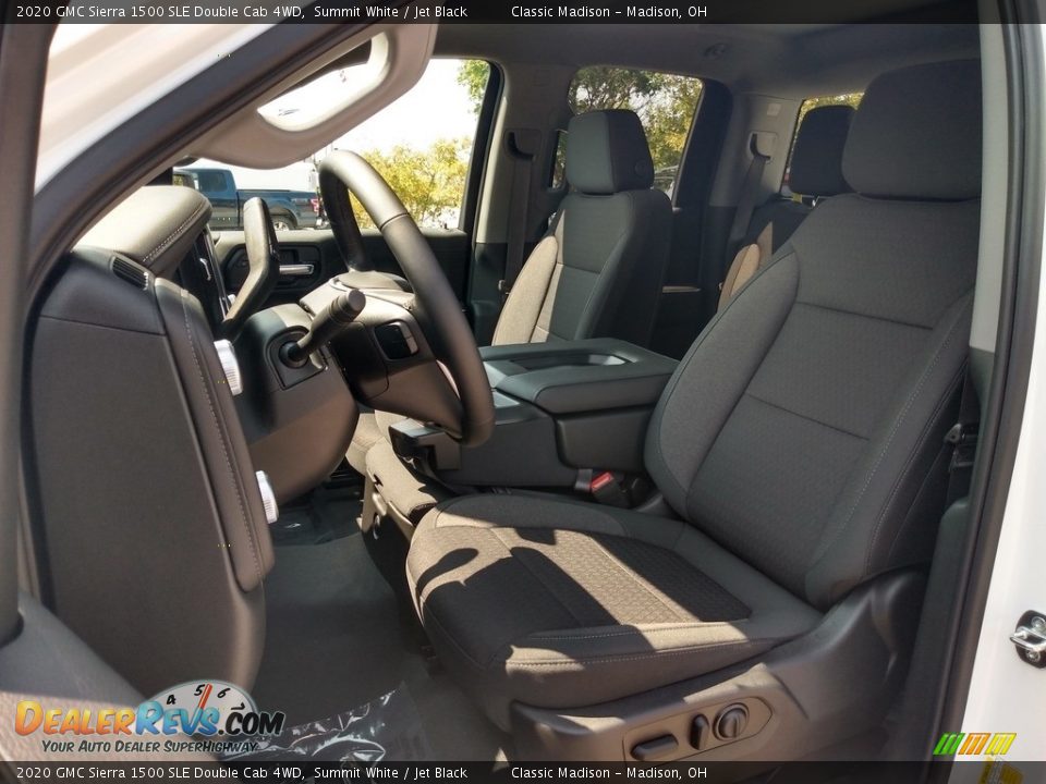 2020 GMC Sierra 1500 SLE Double Cab 4WD Summit White / Jet Black Photo #2