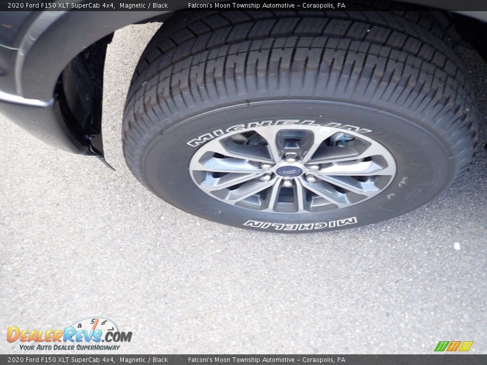 2020 Ford F150 XLT SuperCab 4x4 Magnetic / Black Photo #8