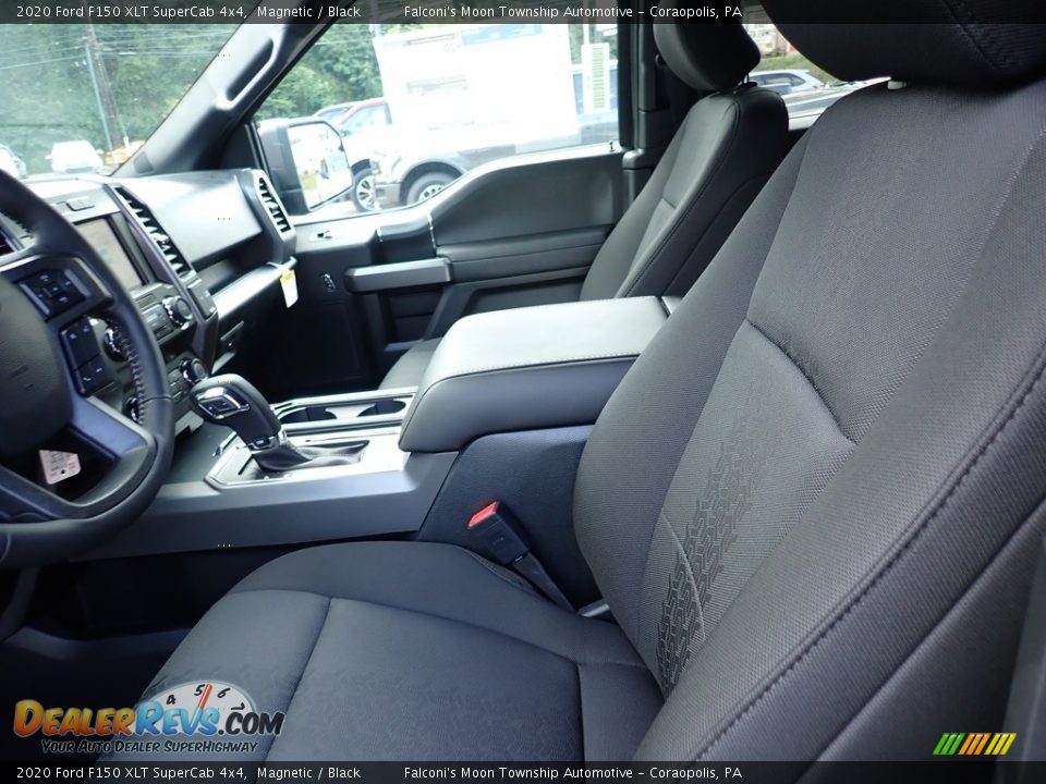 2020 Ford F150 XLT SuperCab 4x4 Magnetic / Black Photo #9
