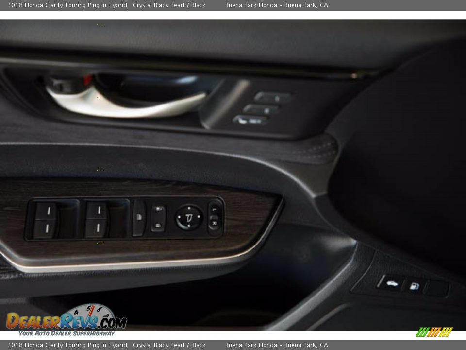 2018 Honda Clarity Touring Plug In Hybrid Crystal Black Pearl / Black Photo #29