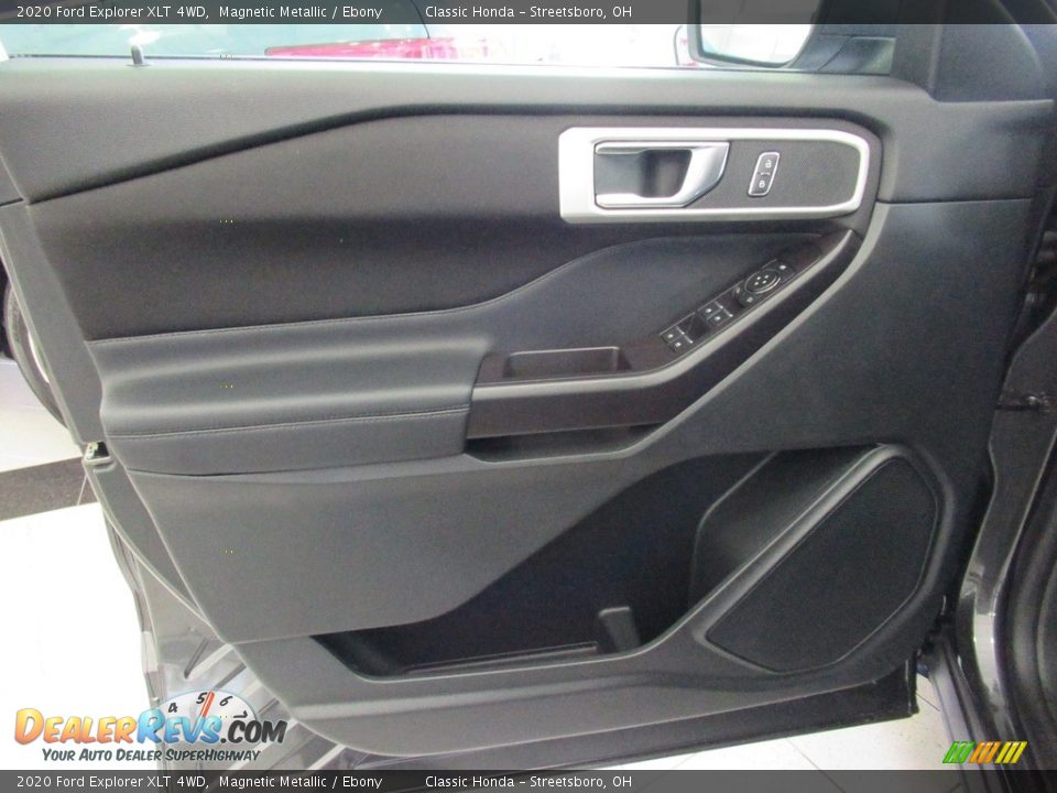 2020 Ford Explorer XLT 4WD Magnetic Metallic / Ebony Photo #28