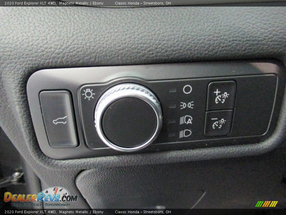 2020 Ford Explorer XLT 4WD Magnetic Metallic / Ebony Photo #31