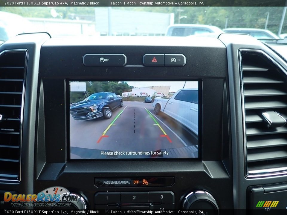 2020 Ford F150 XLT SuperCab 4x4 Magnetic / Black Photo #15