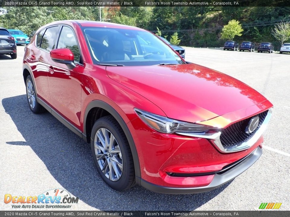 2020 Mazda CX-5 Grand Touring AWD Soul Red Crystal Metallic / Black Photo #3
