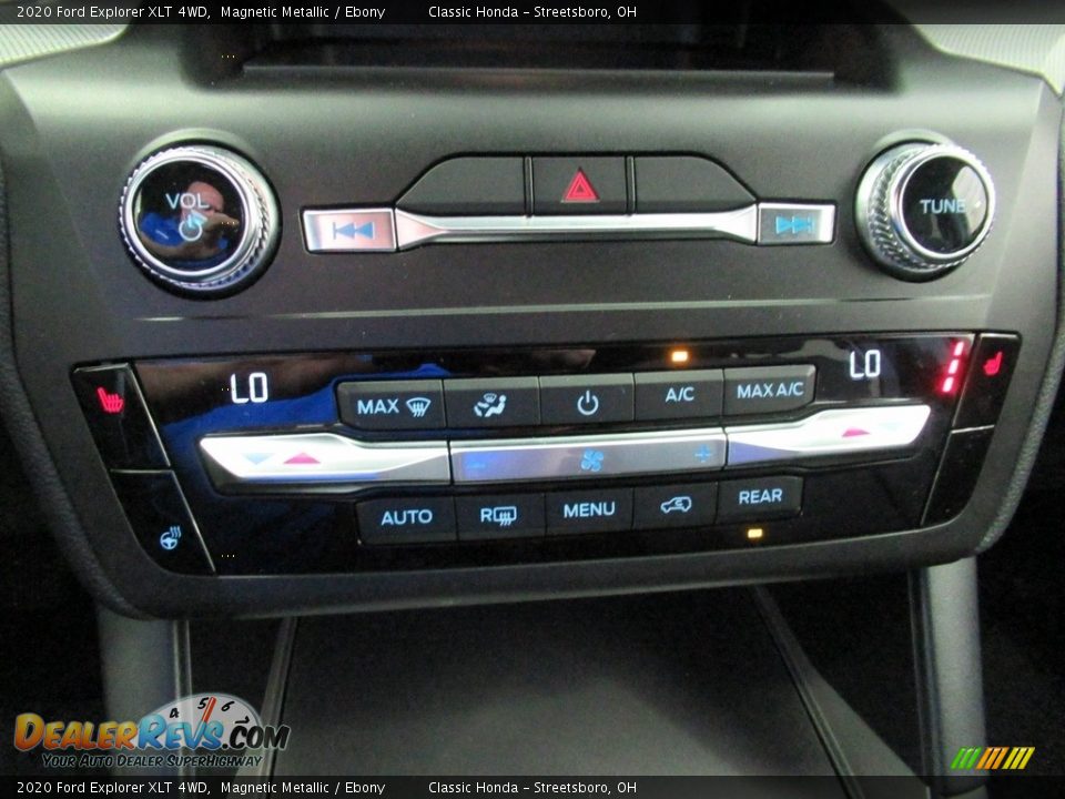 2020 Ford Explorer XLT 4WD Magnetic Metallic / Ebony Photo #36