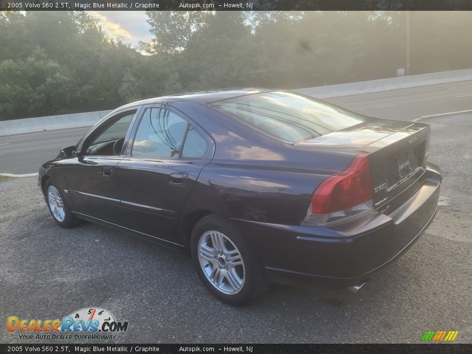 2005 Volvo S60 2.5T Magic Blue Metallic / Graphite Photo #5