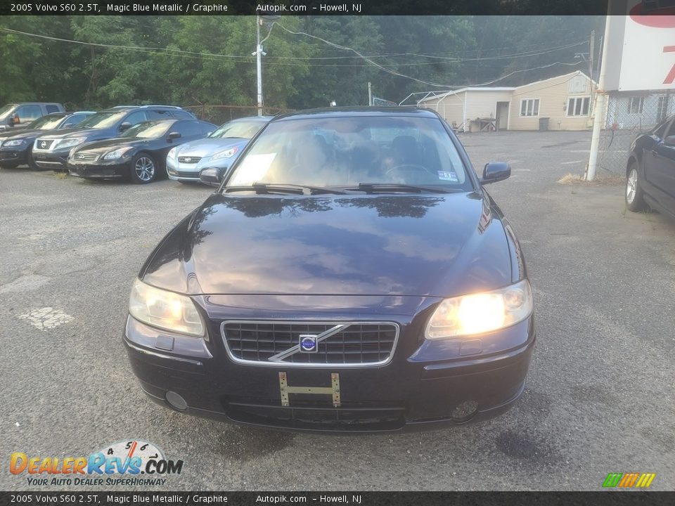 2005 Volvo S60 2.5T Magic Blue Metallic / Graphite Photo #7