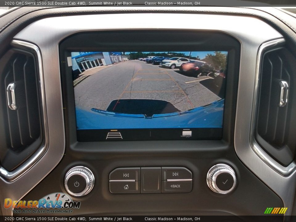 2020 GMC Sierra 1500 SLE Double Cab 4WD Summit White / Jet Black Photo #20
