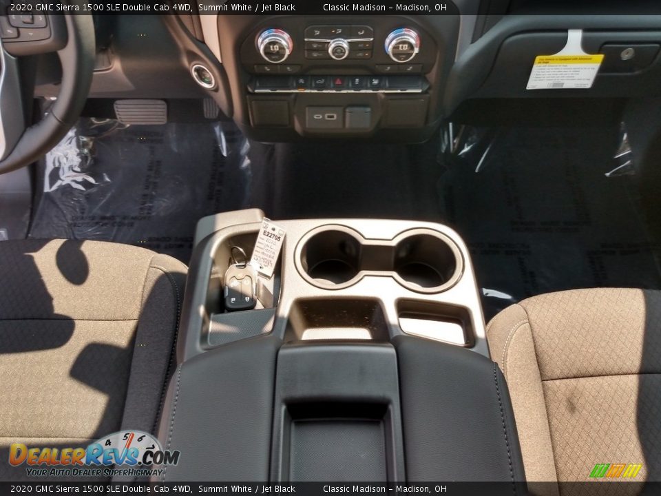 2020 GMC Sierra 1500 SLE Double Cab 4WD Summit White / Jet Black Photo #21