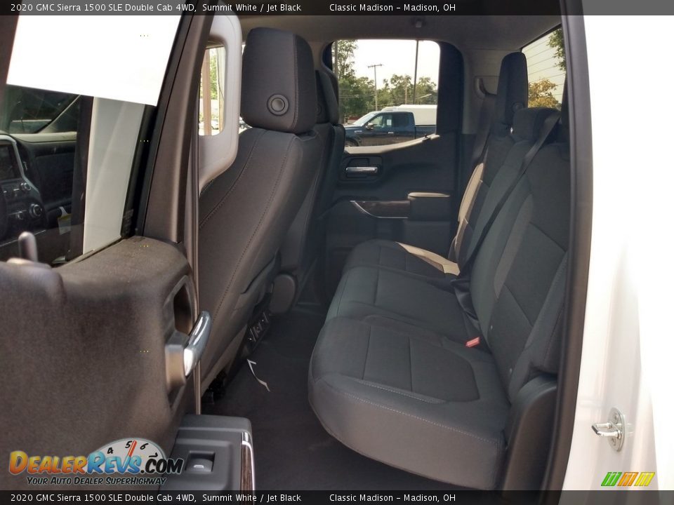 2020 GMC Sierra 1500 SLE Double Cab 4WD Summit White / Jet Black Photo #22