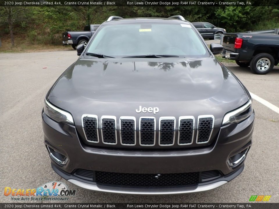 2020 Jeep Cherokee Limited 4x4 Granite Crystal Metallic / Black Photo #2