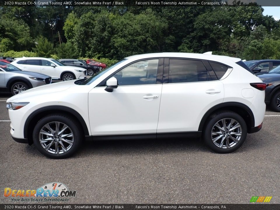 2020 Mazda CX-5 Grand Touring AWD Snowflake White Pearl / Black Photo #5