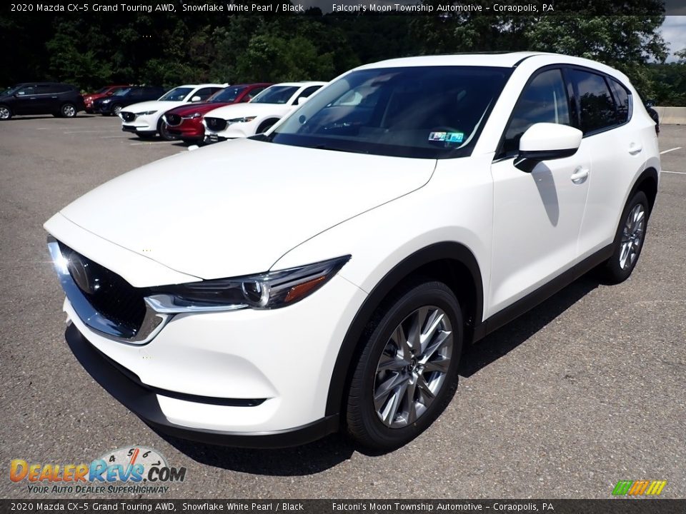 2020 Mazda CX-5 Grand Touring AWD Snowflake White Pearl / Black Photo #6