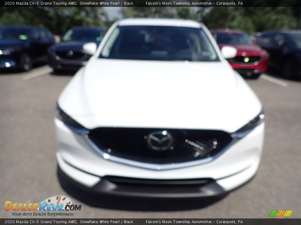 2020 Mazda CX-5 Grand Touring AWD Snowflake White Pearl / Black Photo #7
