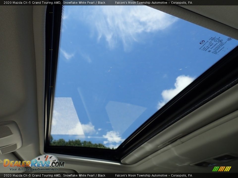 2020 Mazda CX-5 Grand Touring AWD Snowflake White Pearl / Black Photo #14