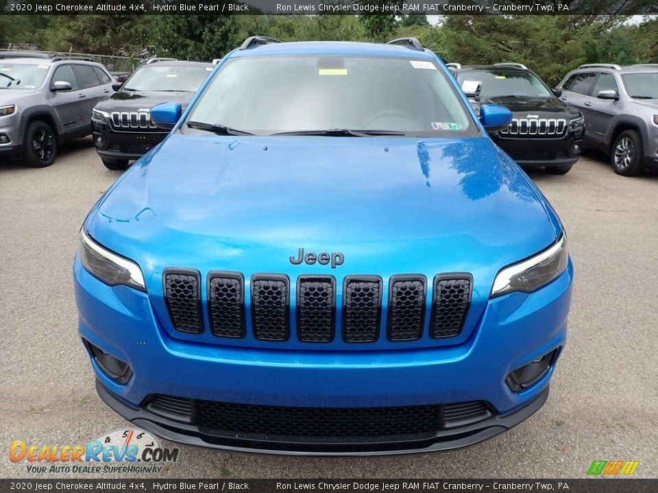 2020 Jeep Cherokee Altitude 4x4 Hydro Blue Pearl / Black Photo #2