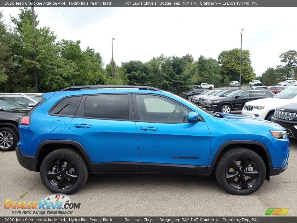 Hydro Blue Pearl 2020 Jeep Cherokee Altitude 4x4 Photo #4