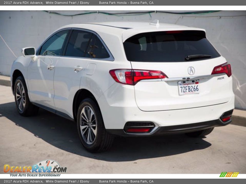 2017 Acura RDX Advance White Diamond Pearl / Ebony Photo #2