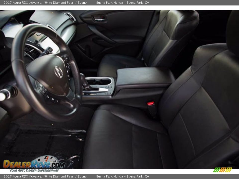 2017 Acura RDX Advance White Diamond Pearl / Ebony Photo #3