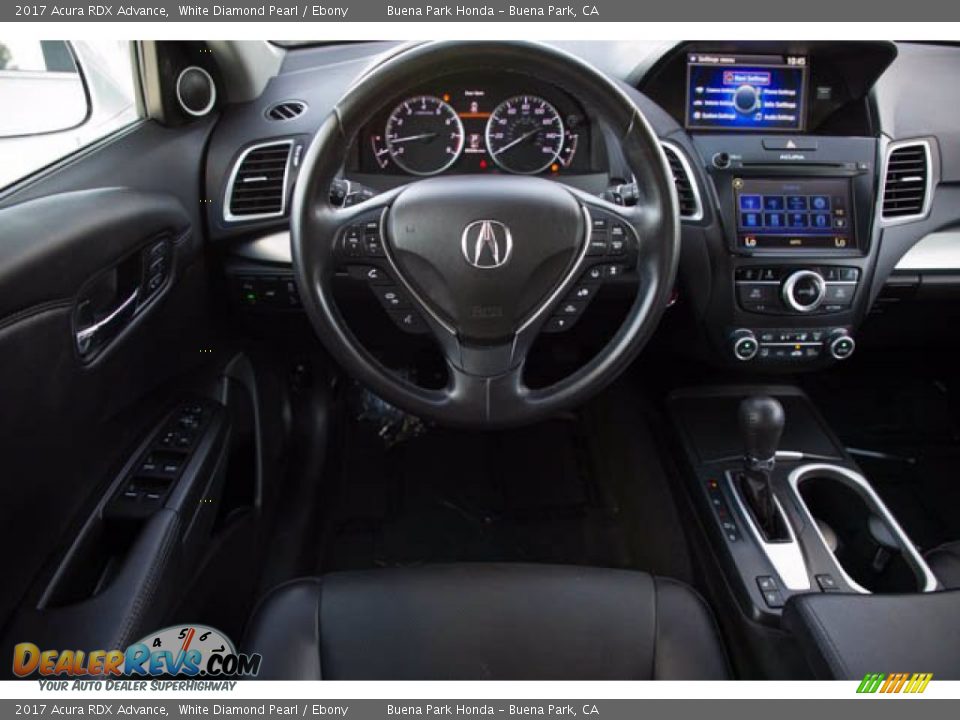 2017 Acura RDX Advance White Diamond Pearl / Ebony Photo #5