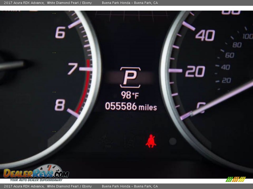 2017 Acura RDX Advance White Diamond Pearl / Ebony Photo #6